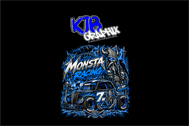 Monsta Racing | Legend Car #7w Official Merchandise
