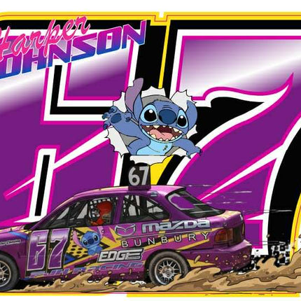 Kjb Graphix Harper Johnson #67 Bumper Stickers – KJB Graphix